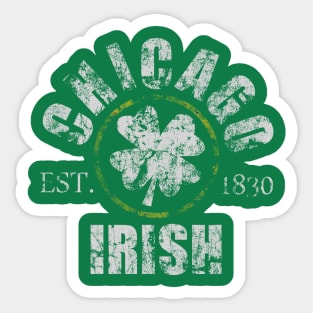 Vintage Chicago Irish Heritage Sticker